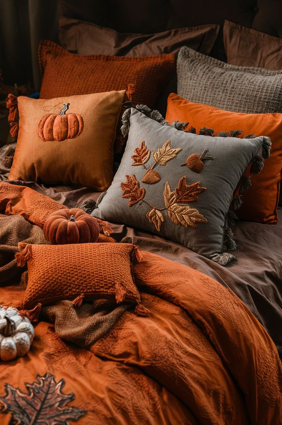 Snuggle Up With Fall Themed Bedding   Fall Themed Bedding