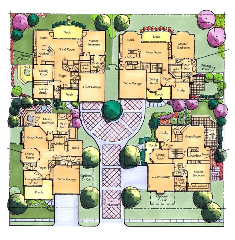 Stunning Family Village Plans Ideas