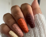 Unique Thanksgiving Nail Designs Thanksgiving Nail Designs Thanksgiving Nails Fall Thanksgiving Nails Nails Now Sweater Nails Nail Designs