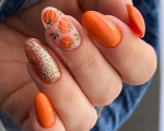 Outstanding Fall Pumpkin Nails To Try In 2024 Fall Nail Art Fall Nail Designs Fall Nail Art Designs Pumpkin Nails Thanksgiving Nails Cute Nails For Fall