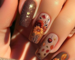 These Fall Nail Designs Are So Inspiring Fall Nail Designs Nail Designs Nail Art Nail Art Kit Hair And Nails Cute Acrylic Nails