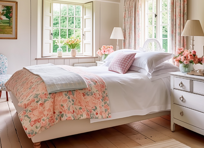 Vintage Bedroom Ideas With Original Wood Floors