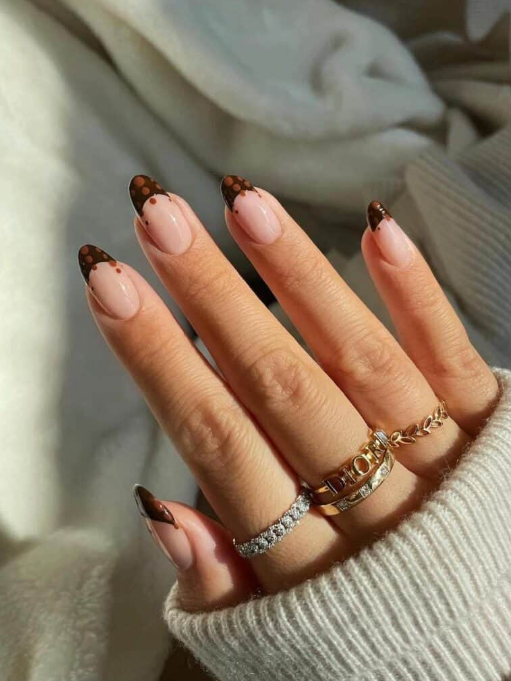 Chocolate Tips + Dot Details