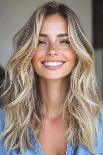 Cool Sandy Blonde Textured Waves