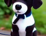 Classy Dog Crochet Picture