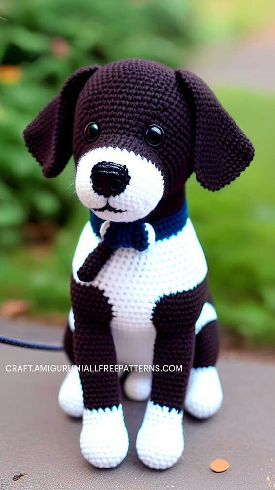 Classy Dog Crochet Picture