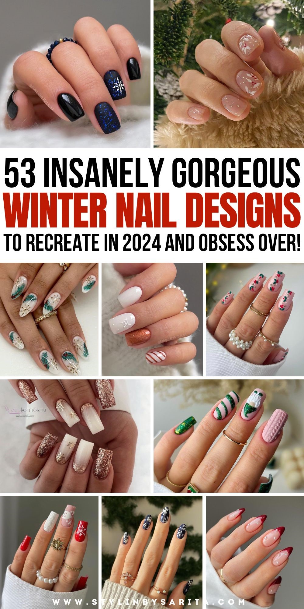 Cute Winter Nail Designs Photo