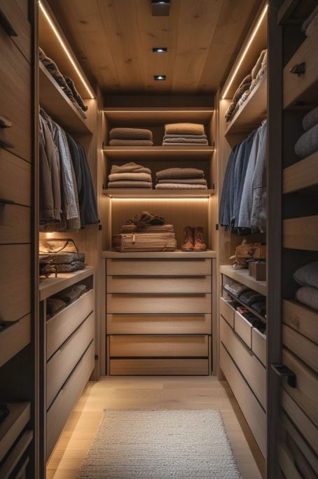 Streamlined Storage Solutions For Cabin Closets