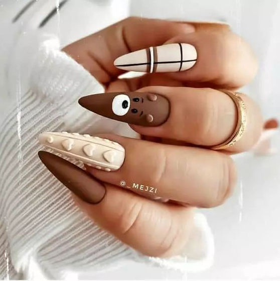 25 Insanely Cute Fall Nail Designs You Need To Copy Right Now