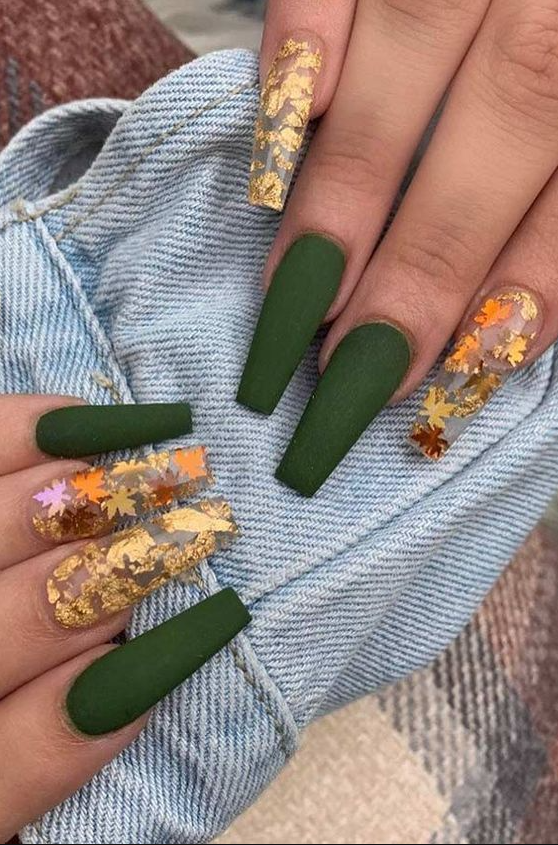 Fall Nails 2020 Acrylic Long With 35 Must-Try Fall Nails Inspirations