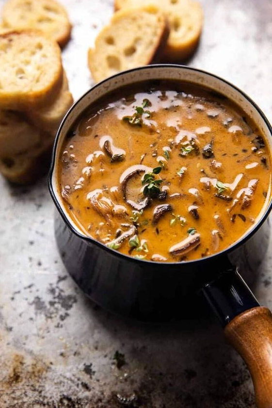 Soup Recipes With Creamy French Onion and Mushroom Soup
