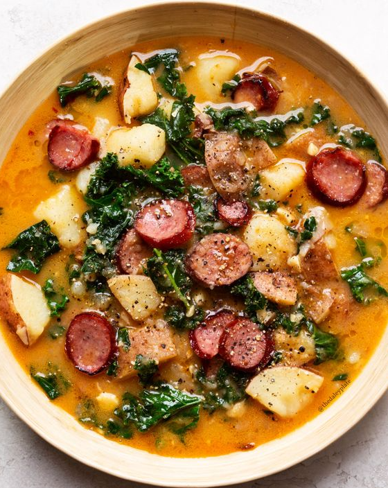 Soup Recipes With Sausage Potato and Kale Soup