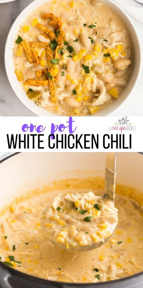 White Chicken Chili With White Chicken Chili - The Recipe