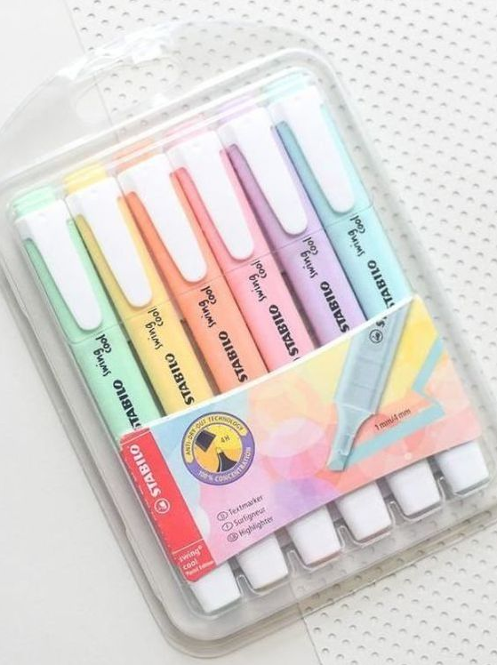 Fournitures Scolaires With Stabilo Cool Swing Pastel Stabilo Pastel Highlighters Pastel