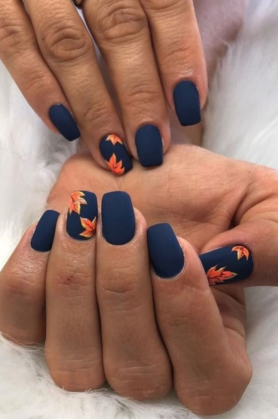 Fall Nails 2022 With Classic Elegant Autumn Nails