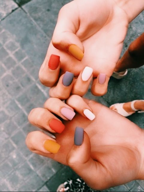 Simple Fall Nails With See more of sweetseasons’s content on VSCO