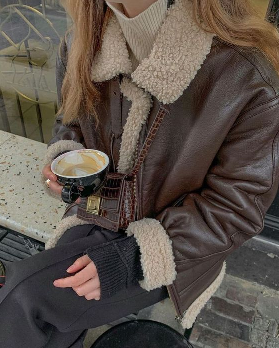 Simple winter outfits With love these kind of jackets