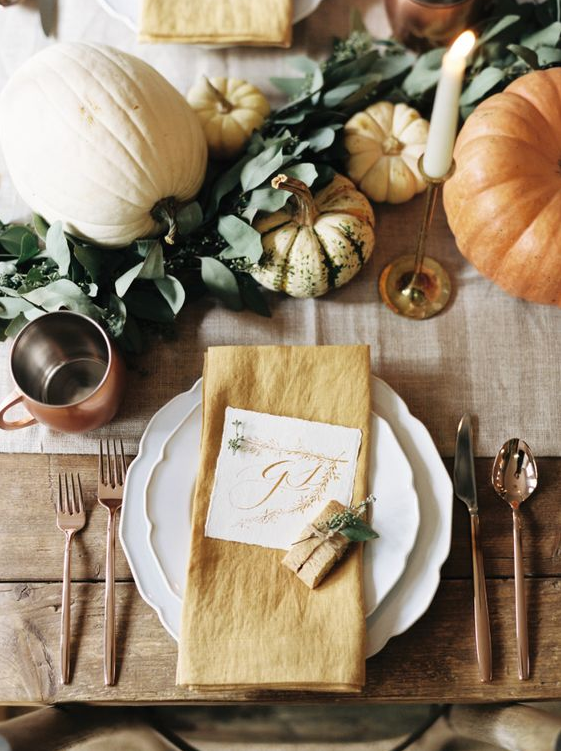 Thanksgiving Place Settings With 5 Steps to a Gorgeous Thanksgiving Tablescape