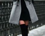 Winter Fashion With Trending Women's Thigh High Boots Outfit Ideas for Fall or Winter 2022
