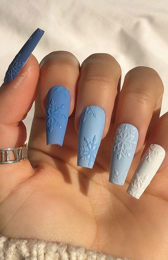 Winter Nails With Super Trending Nail Colors For
