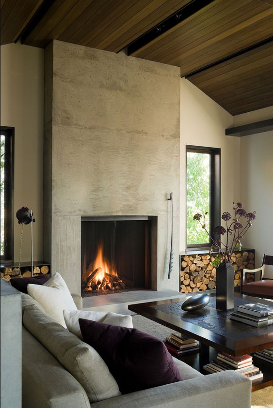 Modern Fireplace ( GORGEOUS LOOK ) Stylish Fireplace Designs