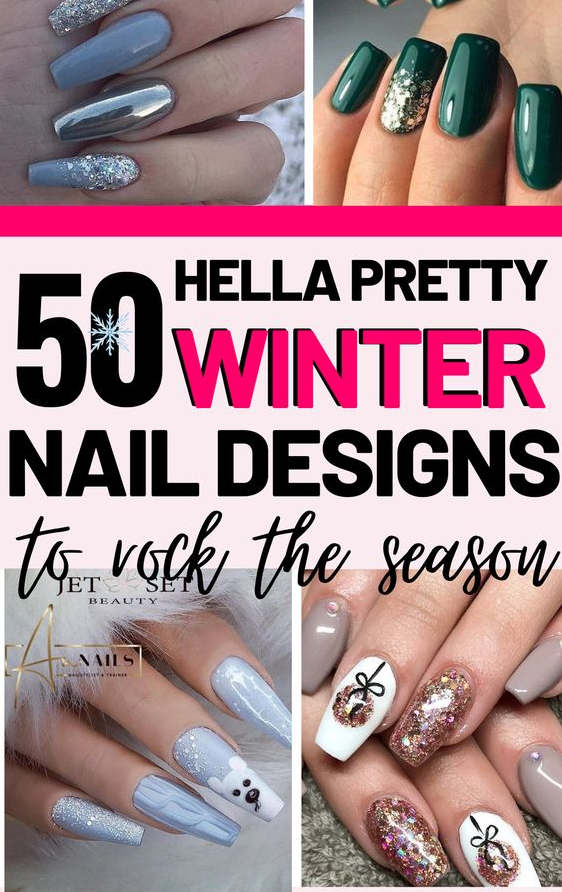 Nail Colors Winter - Gorgeous Winter Nail Ideas for the Holiday Season