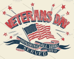 Veterans Day With Veterans Day Poster