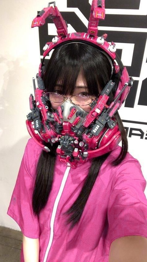 Cybercore Clothes   PinkOutfit Cybercore And Robot Masker