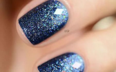 Dark Blue Winter Nails   Winter Nail Designs You'll Want To Try