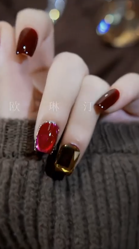 Gel Nail Designs For Winter   Winter Nails Art Design Ideas Fashion Nail Design Recommendations
