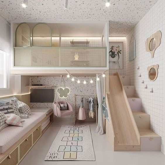 Cool Kids Bedrooms - Home Indoor Playground Ideas