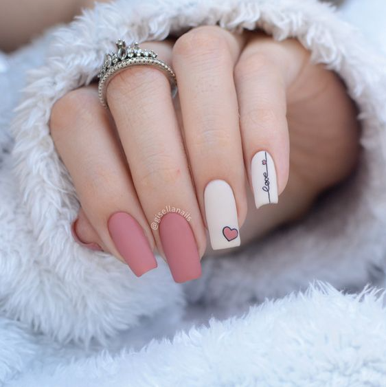 February Nails   Perfect For Solid Colored Nails And Nail Art Designs
