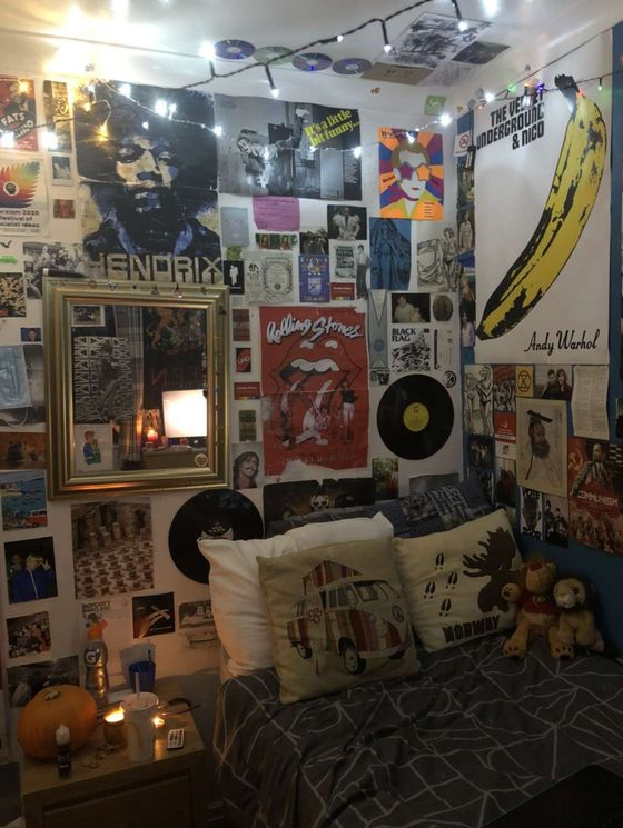 Grunge Bedroom Aesthetic - bed grunge bedroom