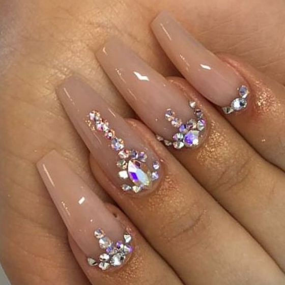 Nails With Gems - Gem nails nail jewels nails design with rhinestones