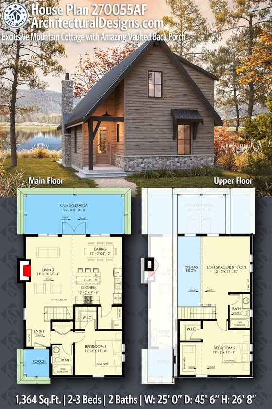 Small Cottage    Plan Small Cottage