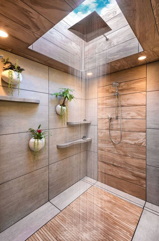 Bathroom Tiles Design Ideas   Create A Stylish Walk In Shower Easily