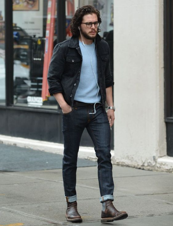 Black  Outfit   Men Outfits With Blue  Ways To Style Blue