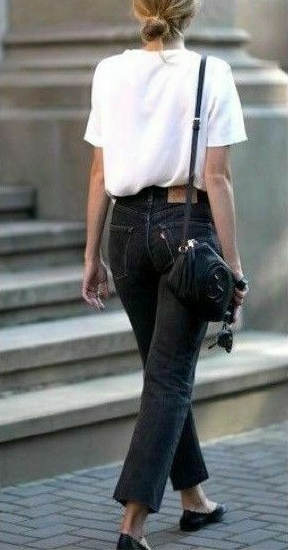 Black Jeans Outfit - Zeitlose und bequeme Jean-Outfits für unterwegs