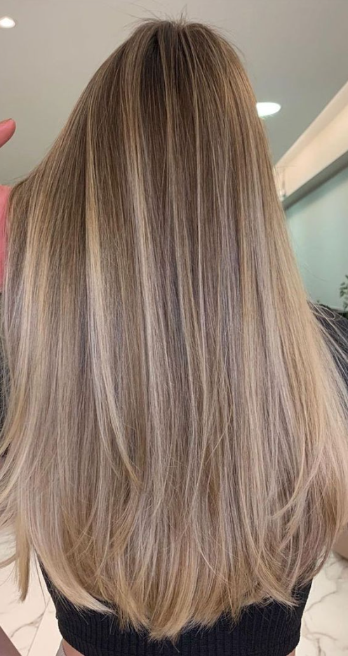 Hair Color Ideas For Blondes   Charming Hair Colour Ideas & Hairstyles Dark Blonde With Light Blonde