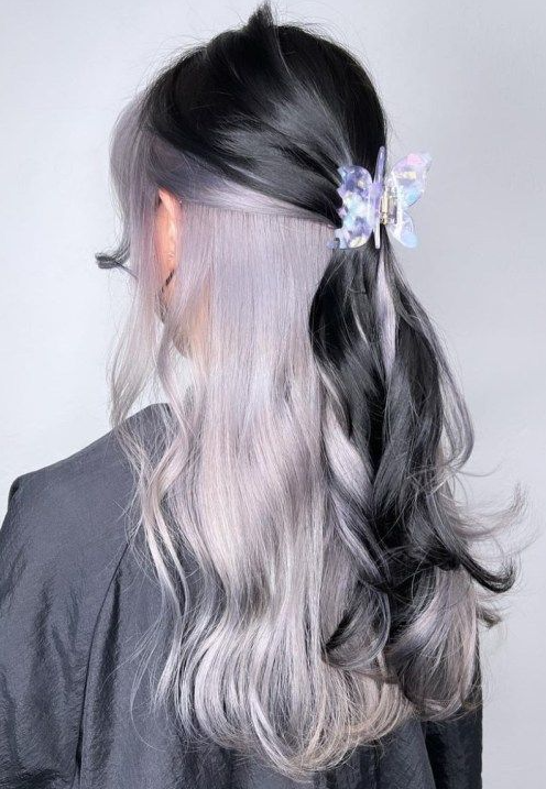 Hair Styles Up - Bedazzling Silver Hair Color Ideas to Wear in 2023