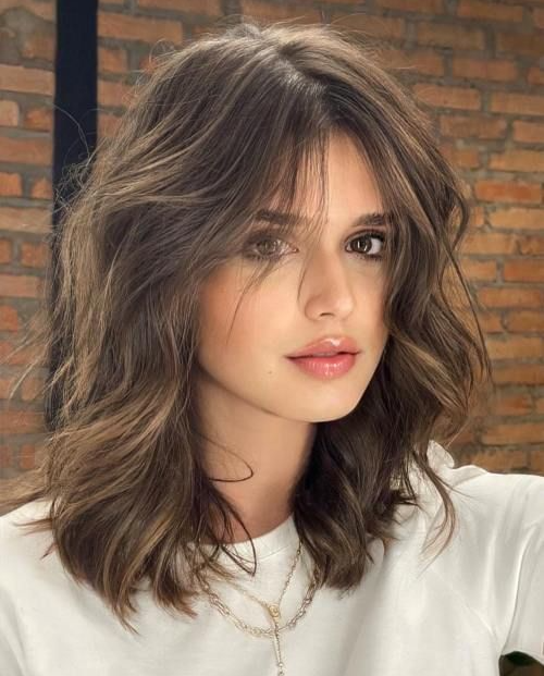 Hair Styles With Bangs   Fun And Flattering Medium Hairstyles For