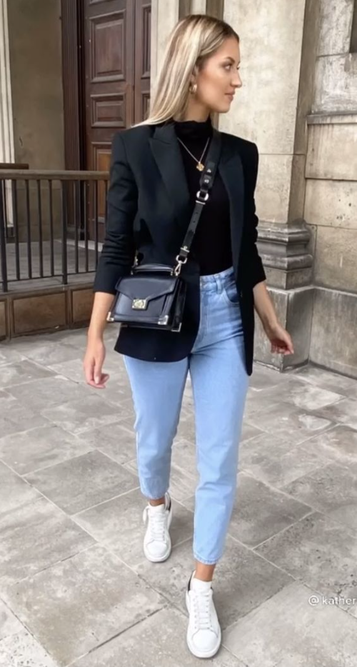 Jeans And Blazer Outfit Classy - Nice Jeans And Blazer Outfit Classy