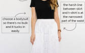 Jeans Skirt Outfit   The Summer Style Guide Skirt Outfits