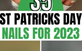 March Nails Ideas   The Cutest St Patrick's Day Nails Of 2023 You'll Absolutely Love