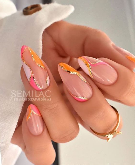 Nails 2023 Trends Summer - Awesome Orange Nail Designs To Try