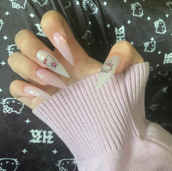 Nails Hello Kitty - Best hello kitty nails