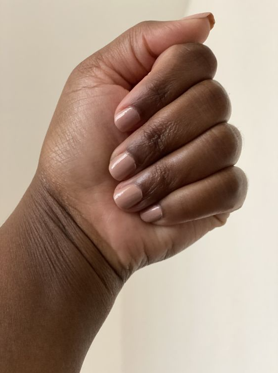 Nails On Dark Skin Hands - Black Girl Nude Nail