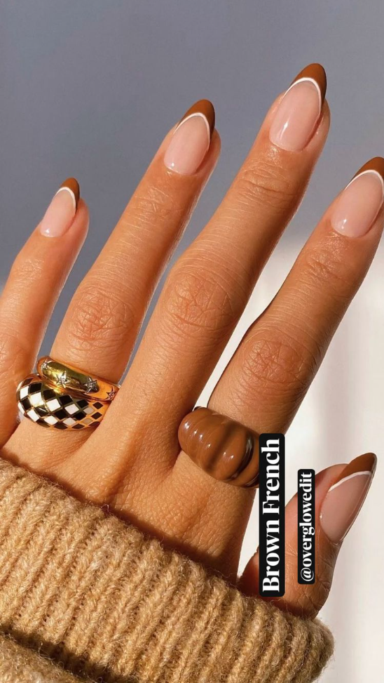Nails On Dark Skin Hands - Minimal Mani Inspirations Ideas