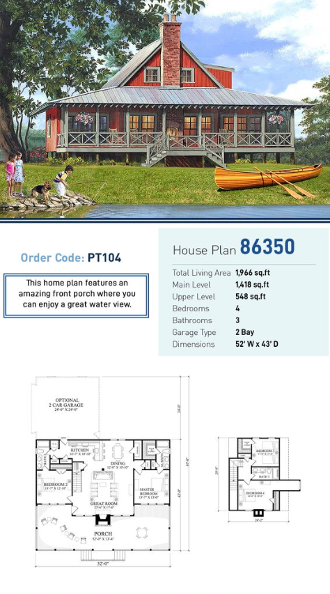 Plan Small Cottage Homes – 2-Bedroom Single-Story Cottage With Screened