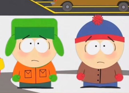 South Park Kyle   Stan And Kyle South